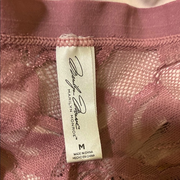 NWOT Lace Intimates Set - Pink Gray and Mauve - Picture 3 of 3